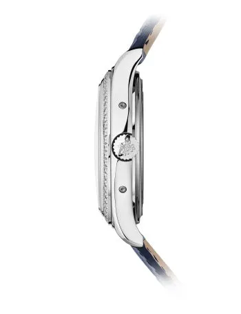 Patek Philippe Complications Annual Calendar Moonphase 18k White Gold & Diamonds Men's Watch