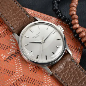 PATEK PHILIPPE REF. 570 OVERSIZED WHITE GOLD CALATRAVA