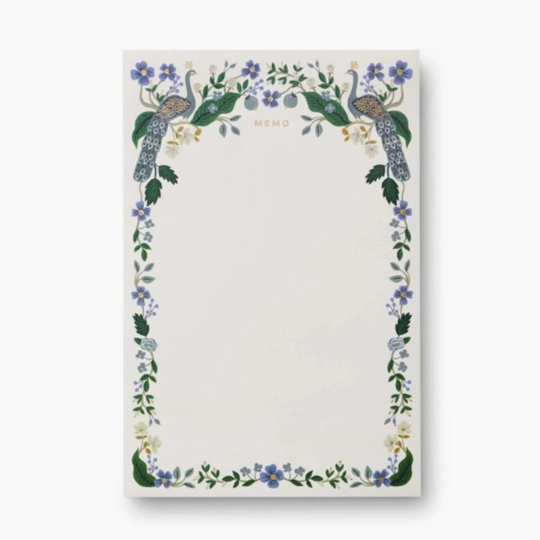 Peacock Memo Notepad