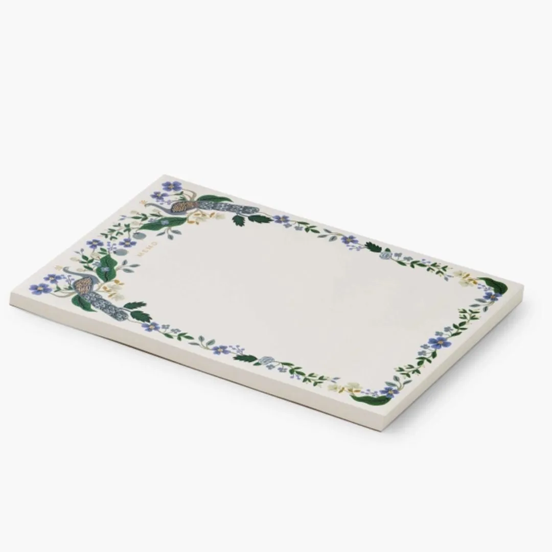 Peacock Memo Notepad