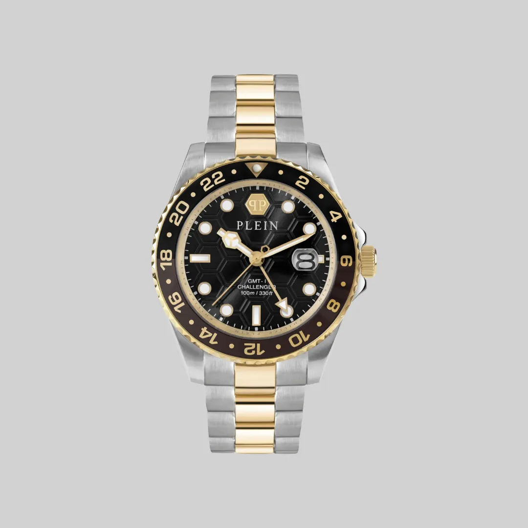 Philipp Plein Silver GMT-I Challenger Watch