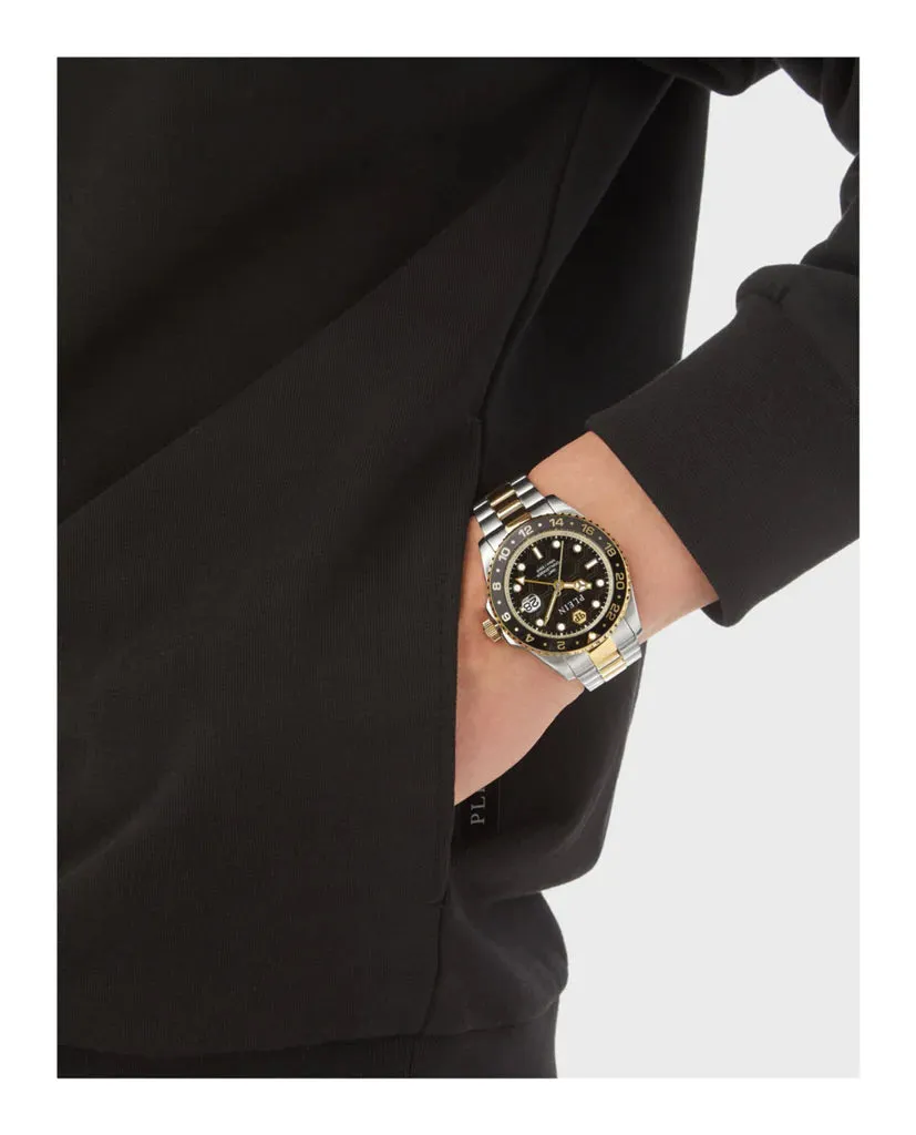 Philipp Plein Silver GMT-I Challenger Watch