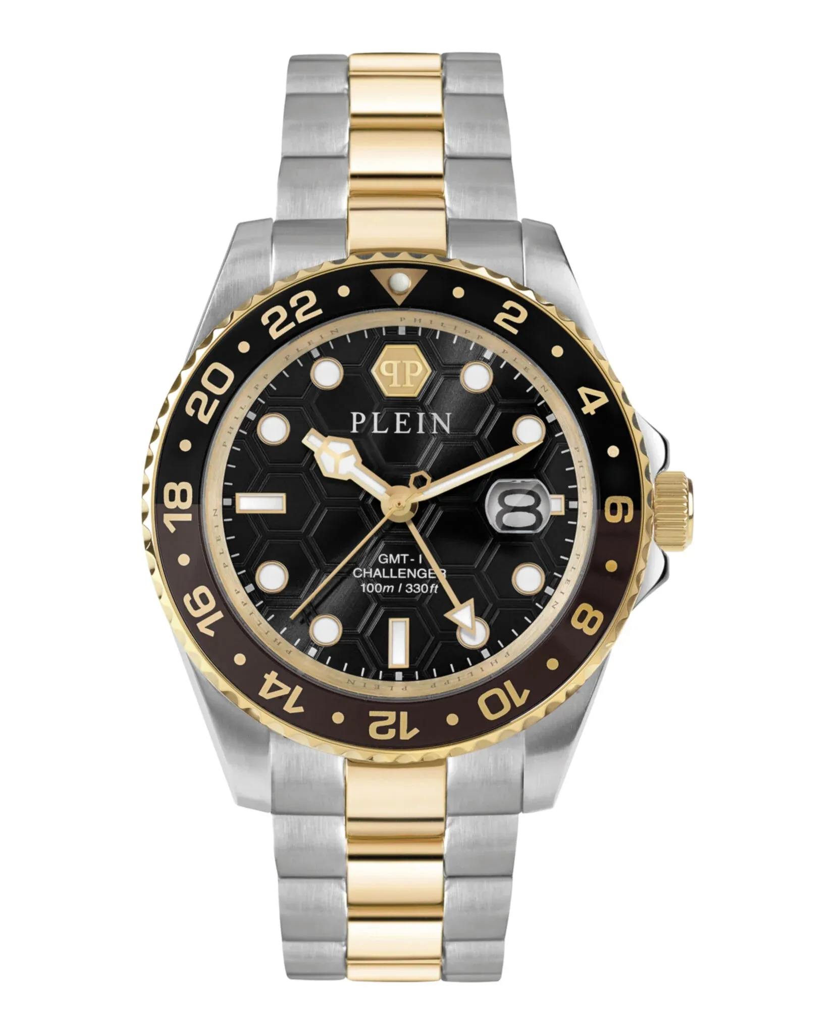 Philipp Plein Silver GMT-I Challenger Watch