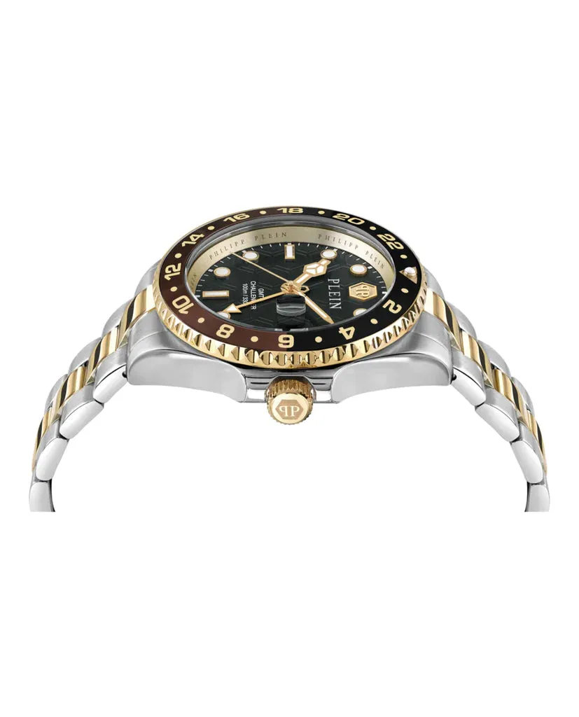 Philipp Plein Silver GMT-I Challenger Watch