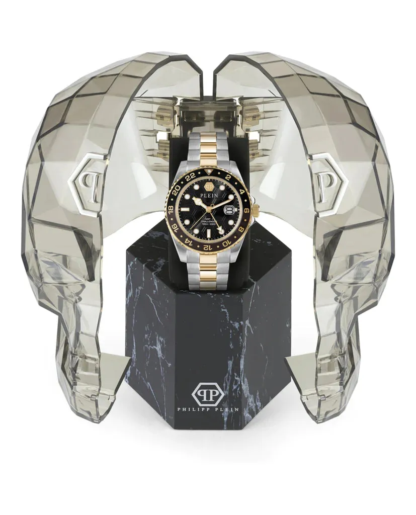 Philipp Plein Silver GMT-I Challenger Watch