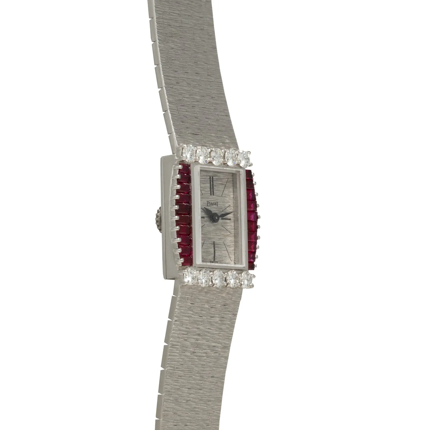 Piaget Ruby and Diamond Dress Watch