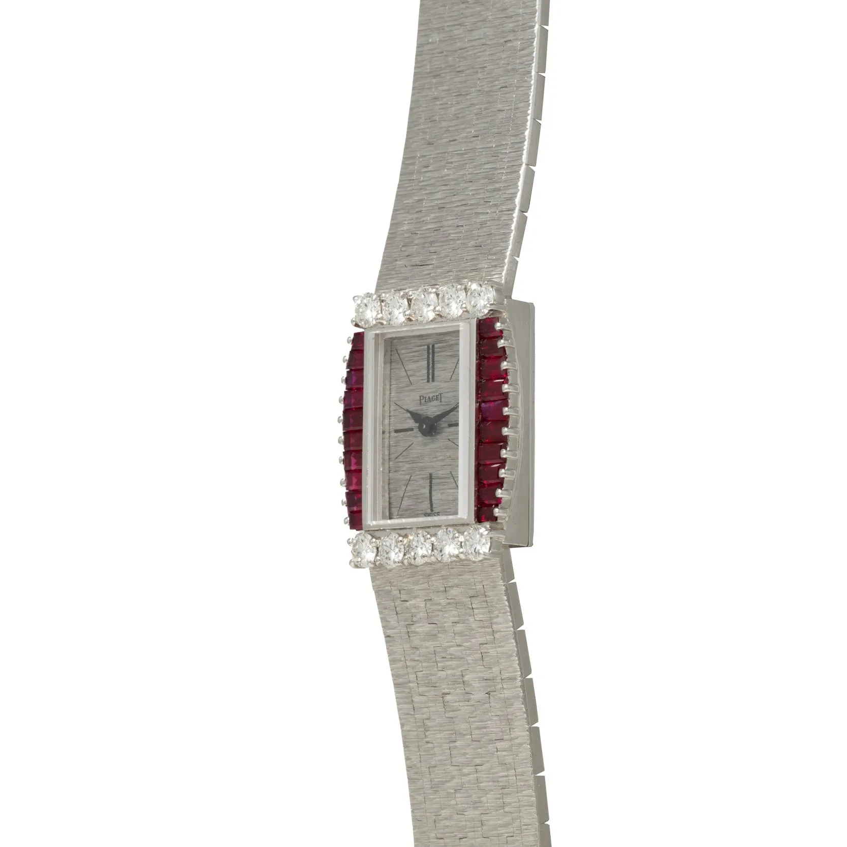 Piaget Ruby and Diamond Dress Watch