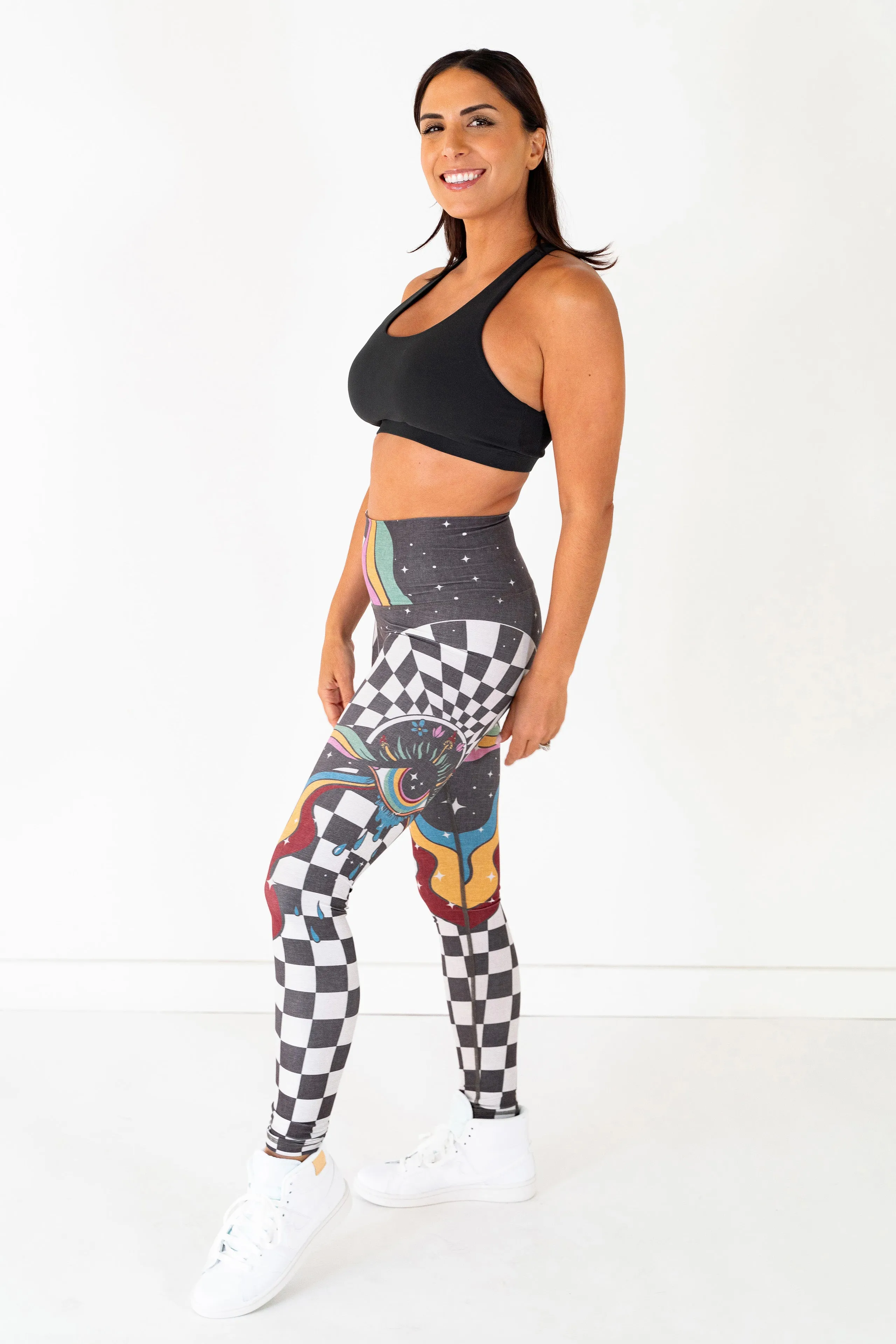 Portal Legging | Cabernet