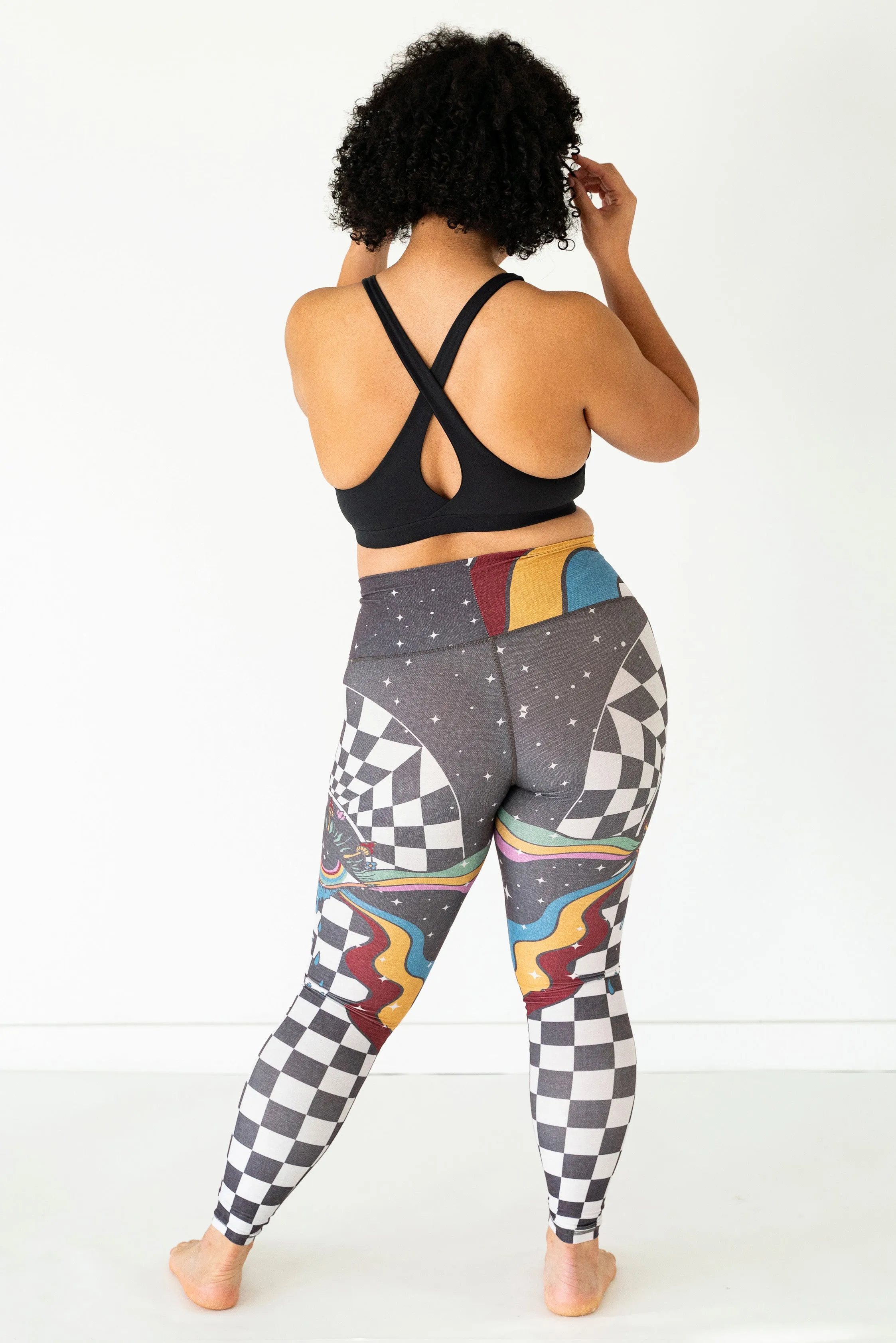 Portal Legging | Cabernet