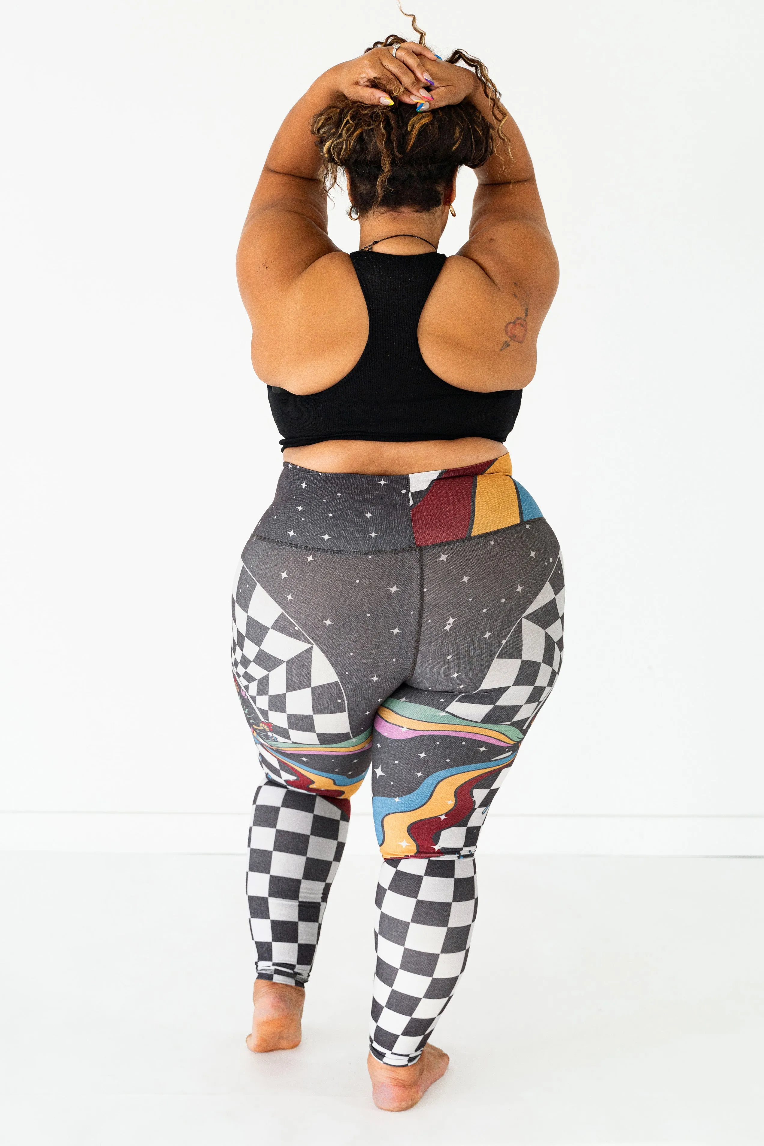 Portal Legging | Cabernet