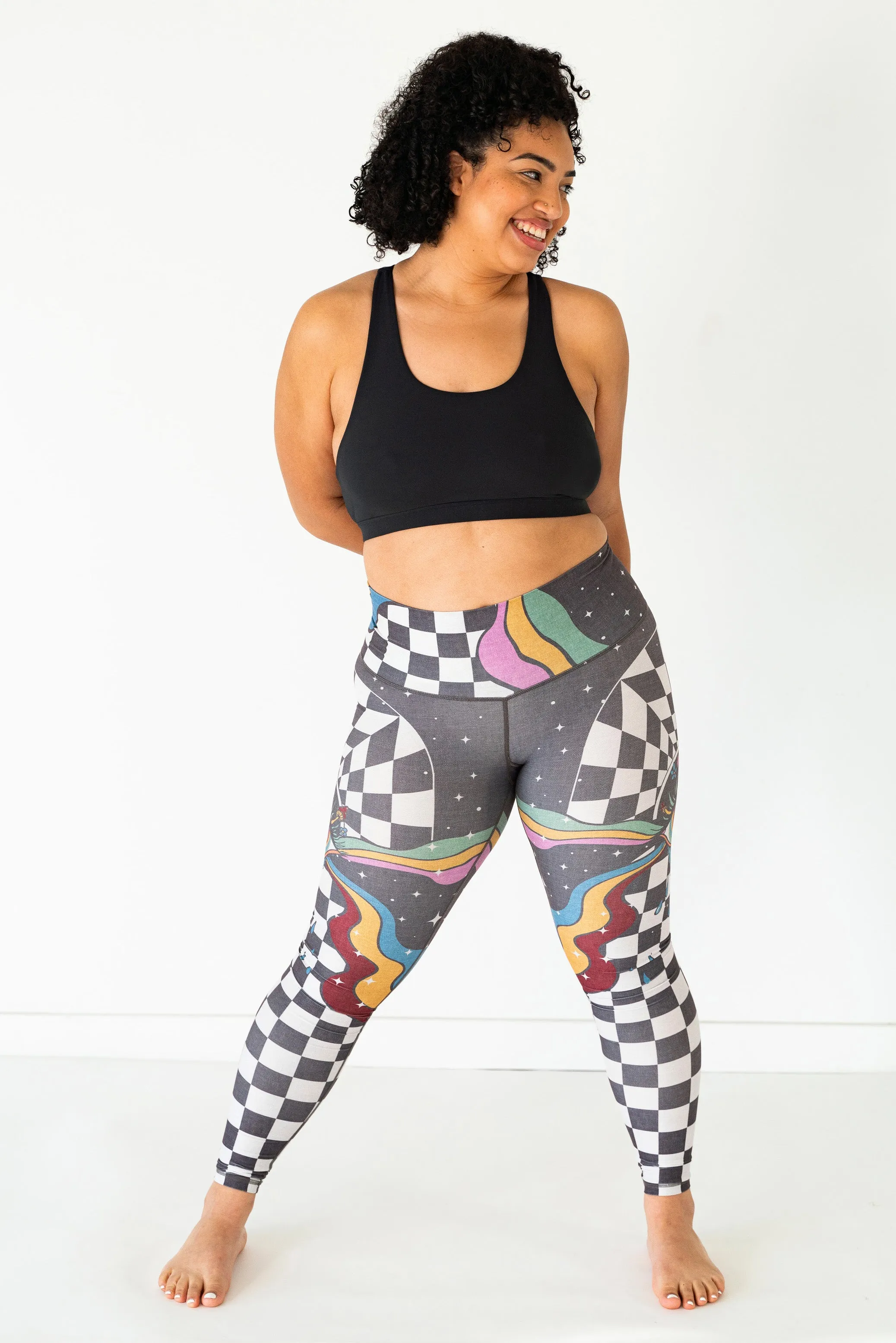 Portal Legging | Cabernet