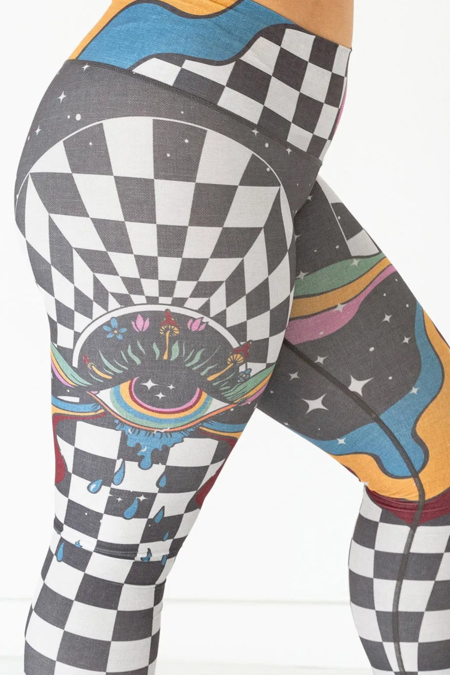 Portal Legging | Cabernet