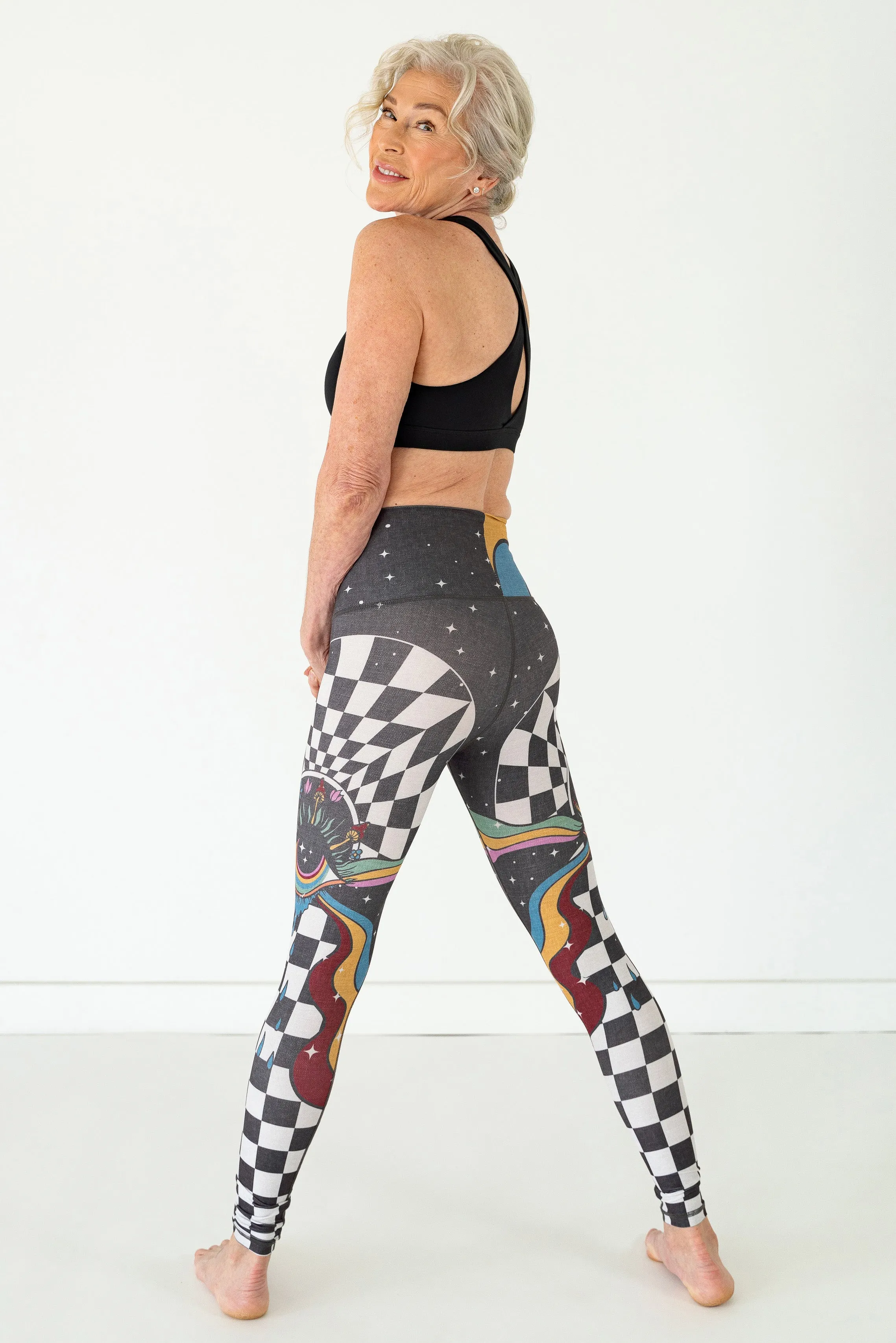 Portal Legging | Cabernet