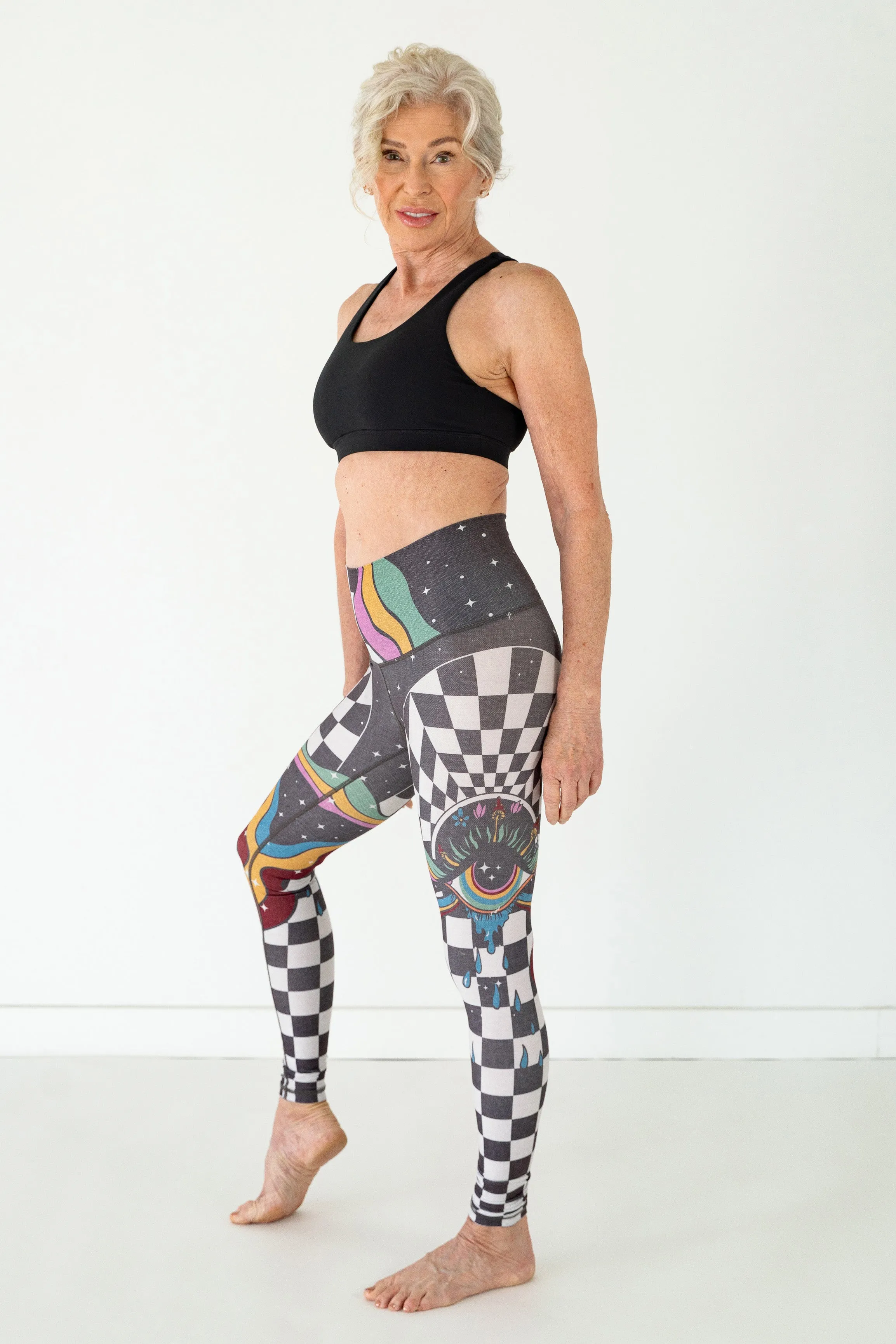 Portal Legging | Cabernet