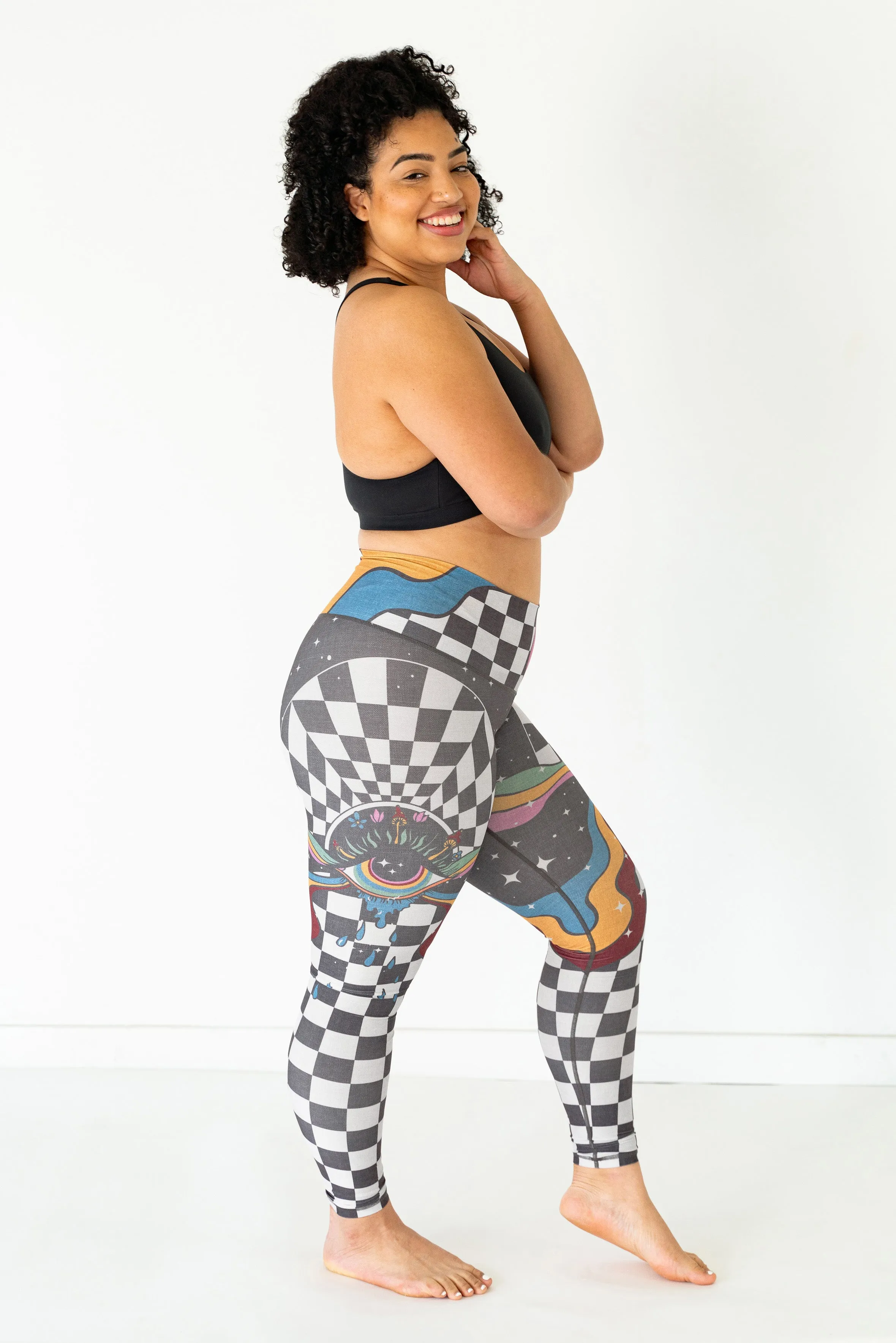 Portal Legging | Cabernet