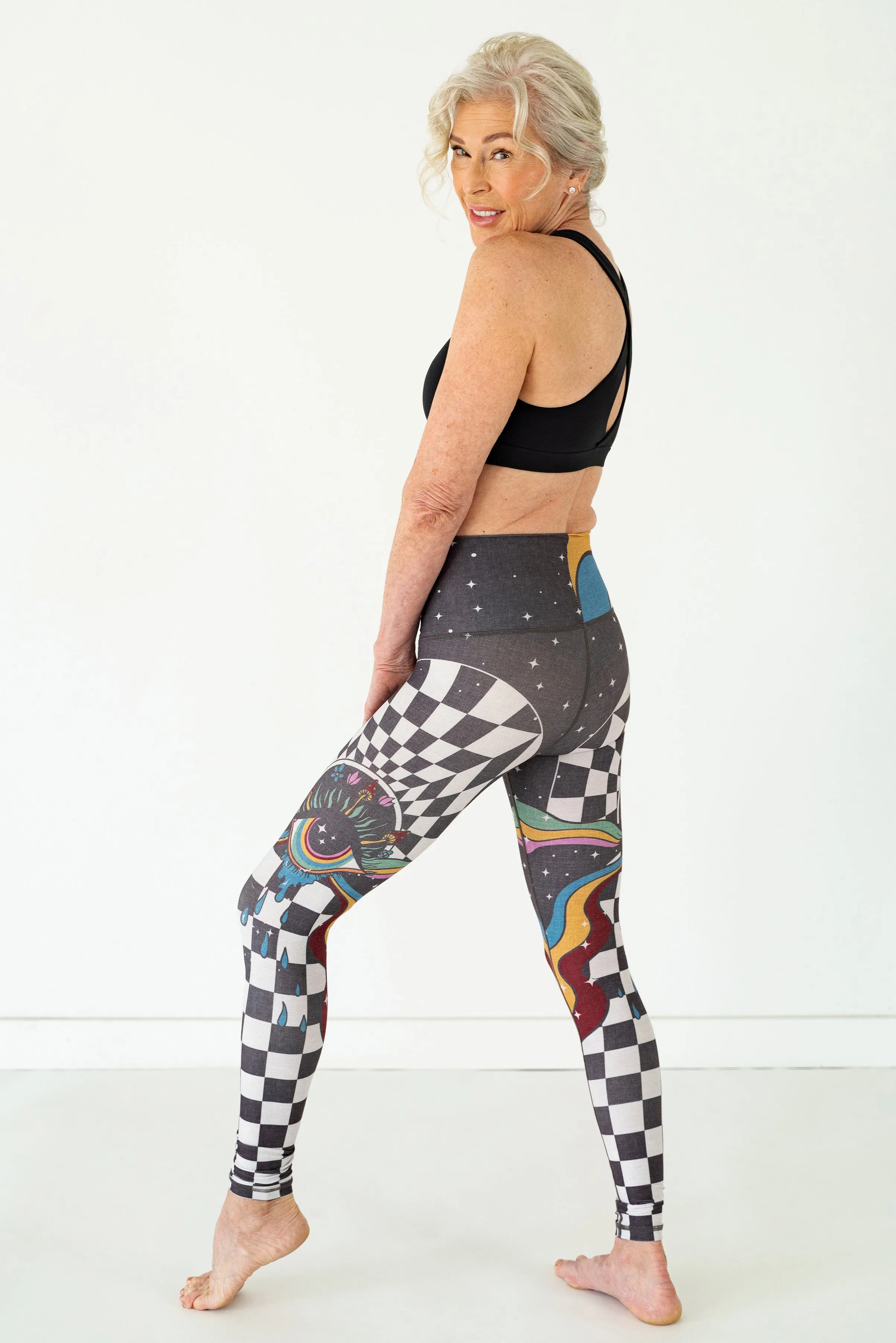 Portal Legging | Cabernet