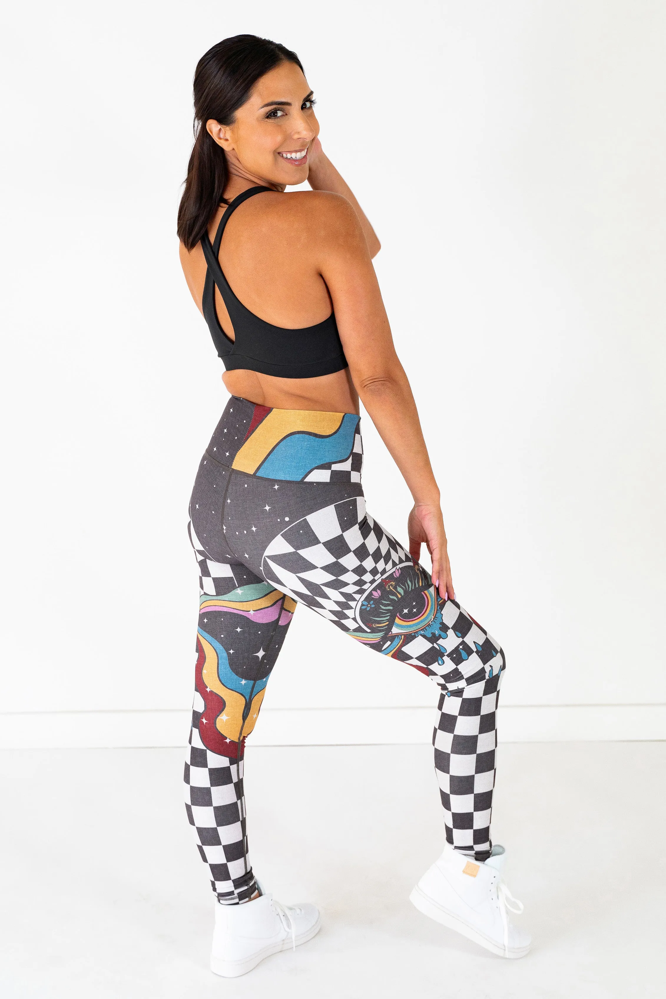 Portal Legging | Cabernet