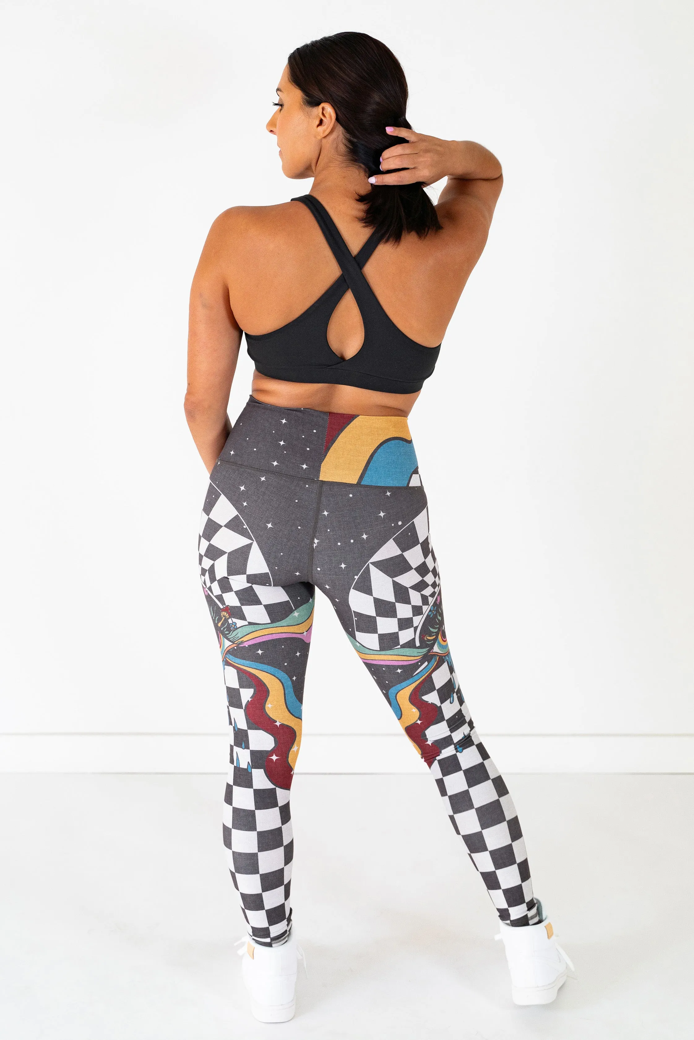 Portal Legging | Cabernet