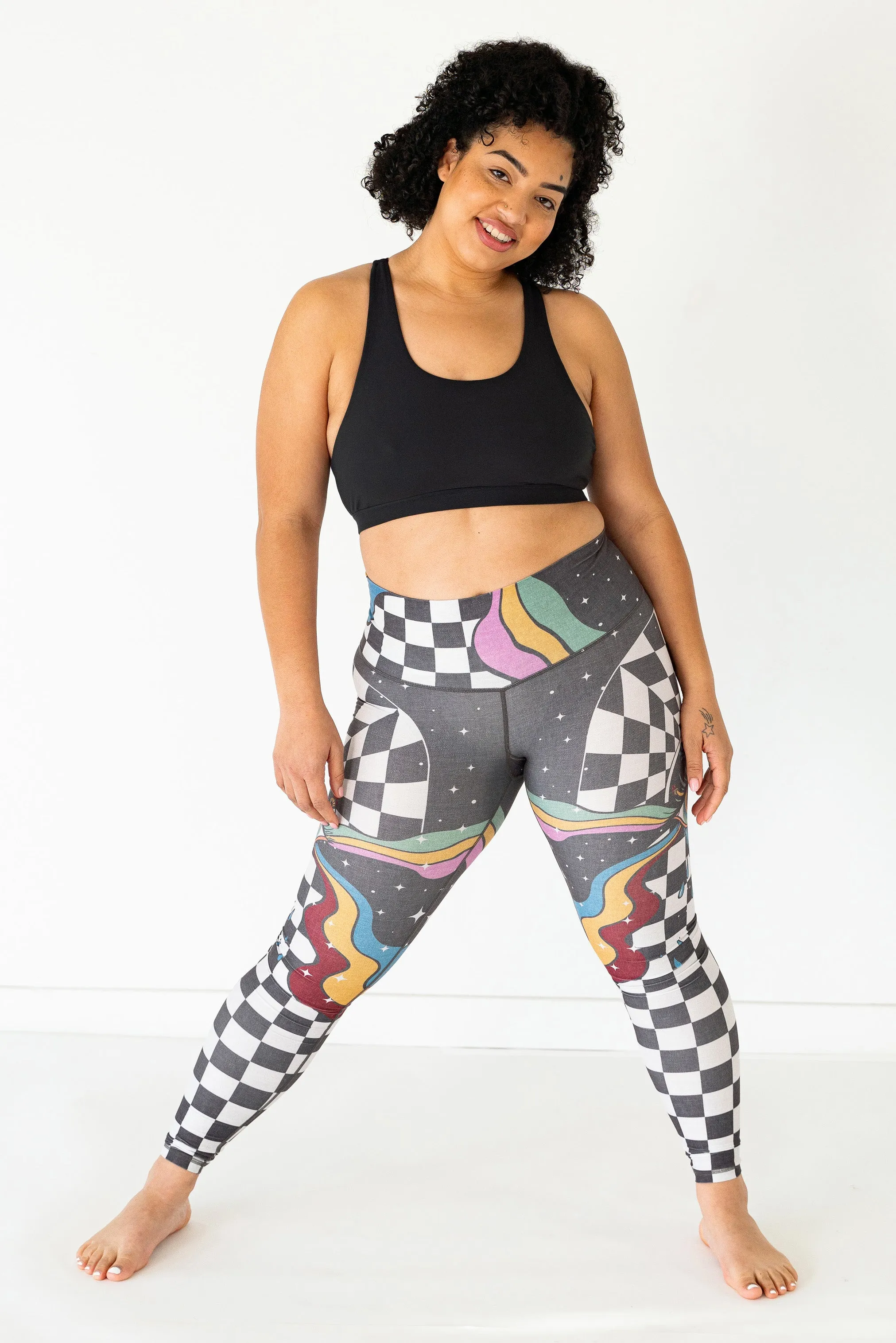 Portal Legging | Cabernet