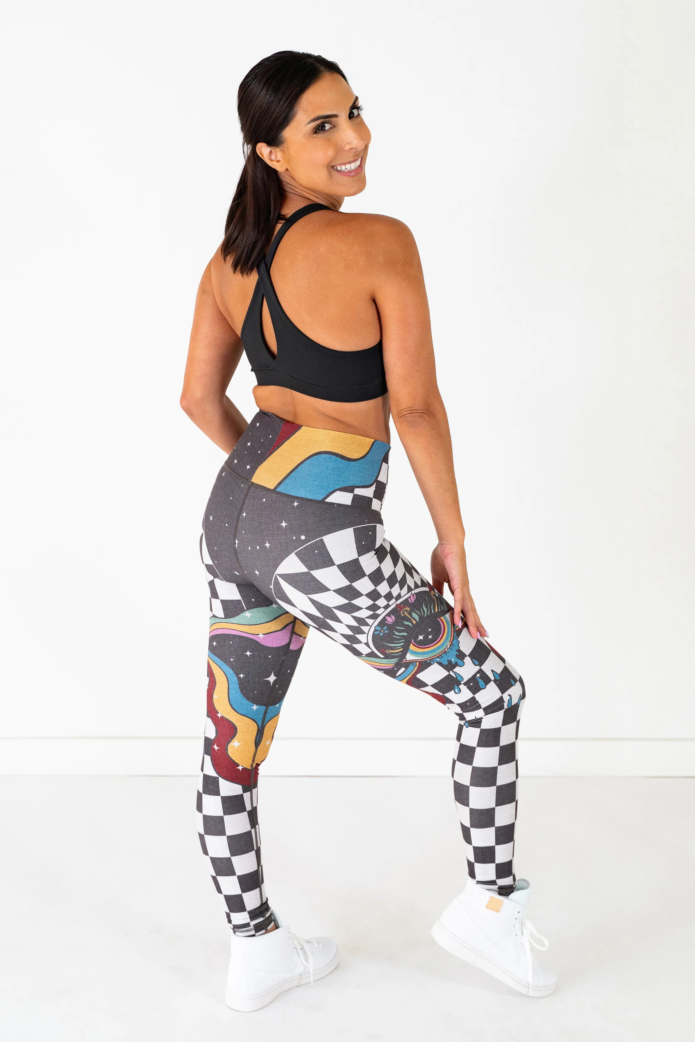 Portal Legging | Cabernet