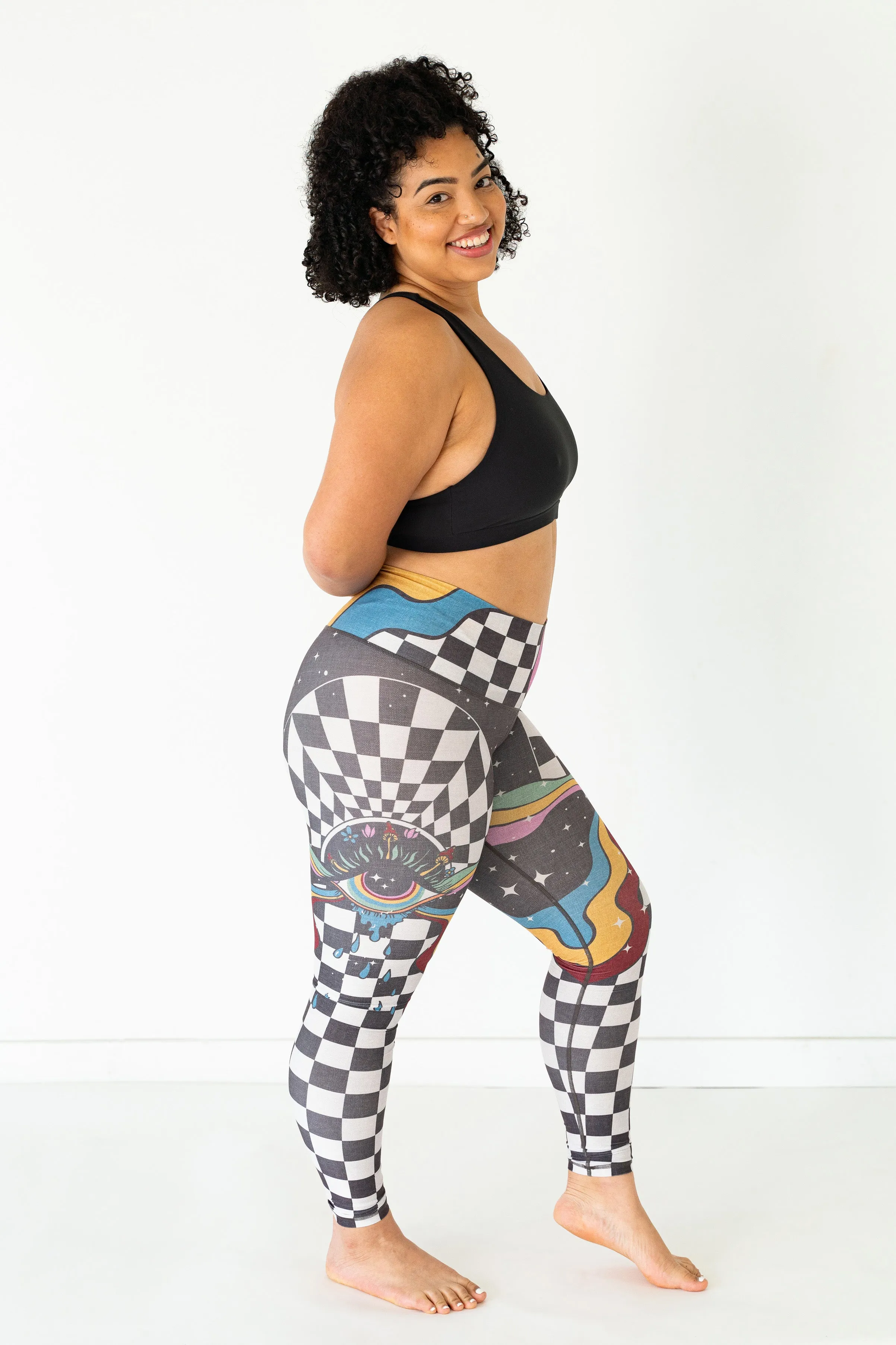 Portal Legging | Cabernet