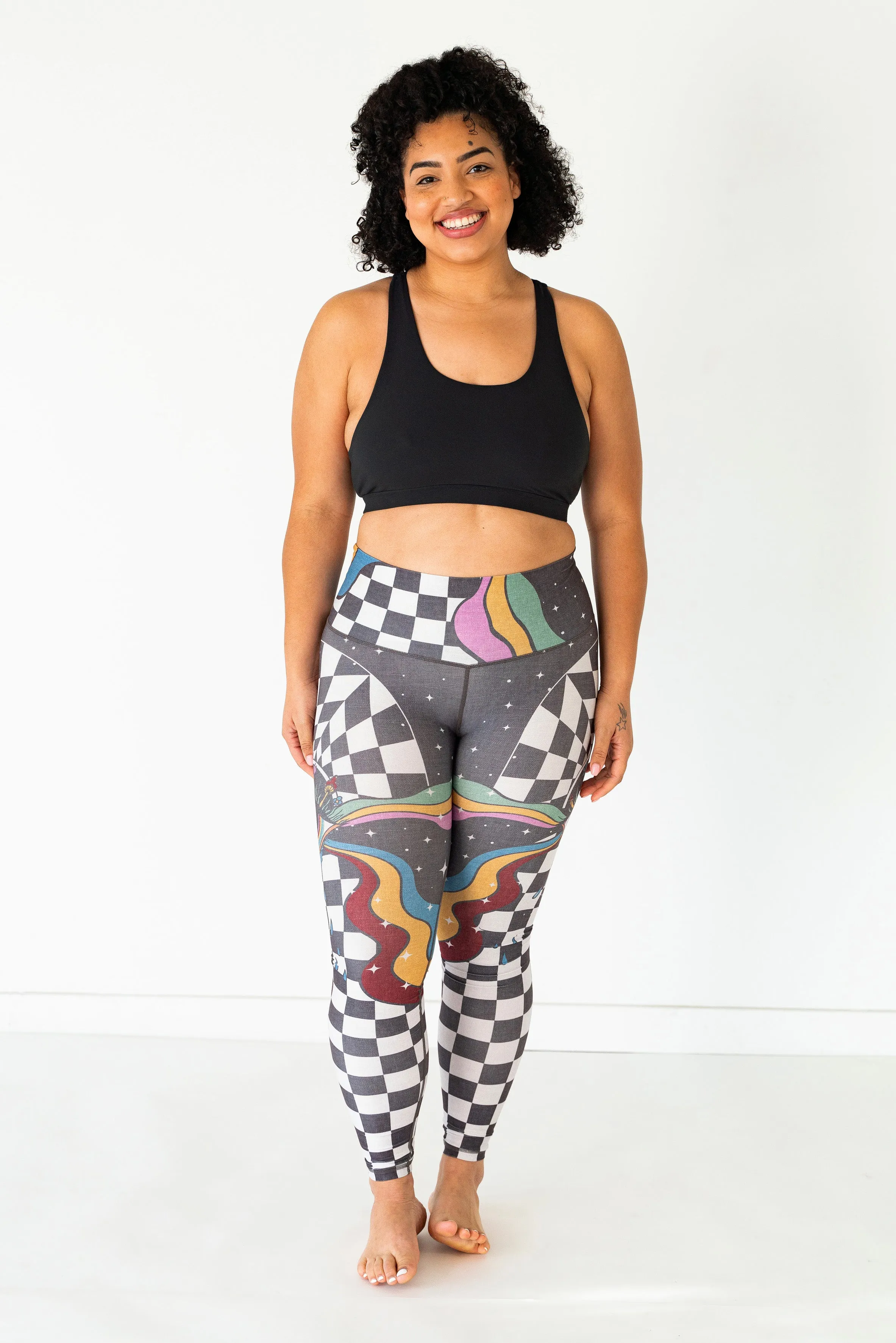 Portal Legging | Cabernet