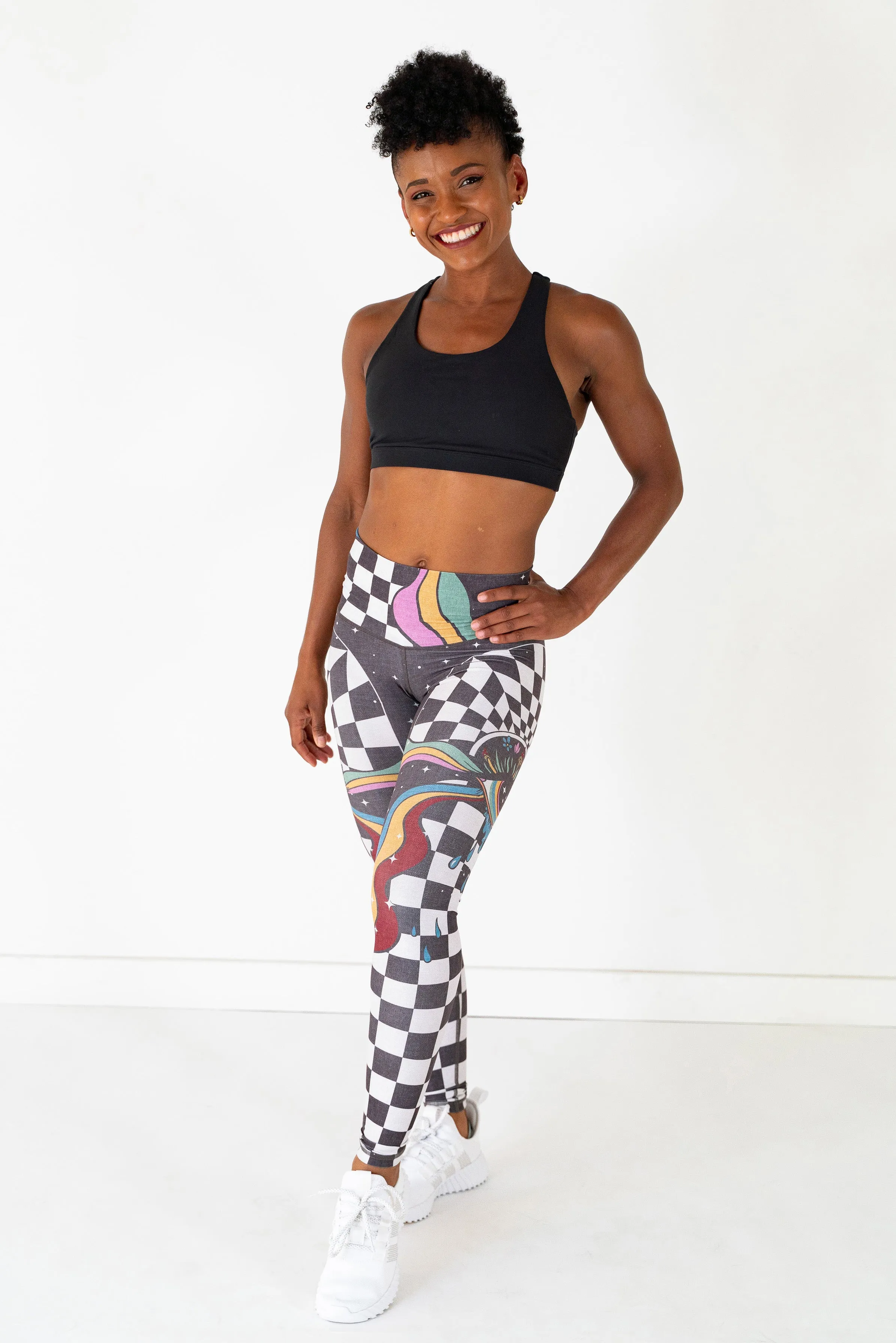 Portal Legging | Cabernet