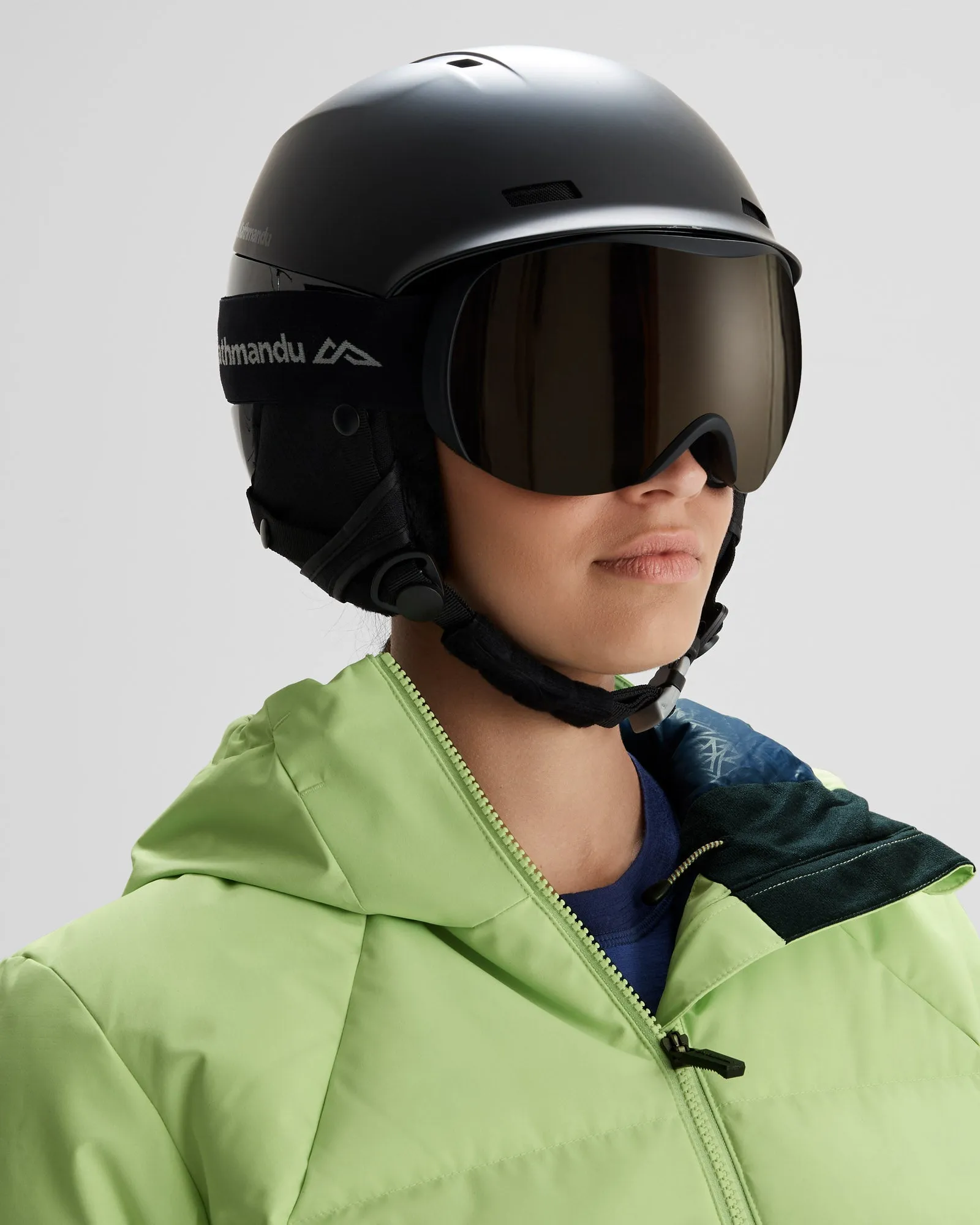 PWDR-Days Snow Helmet - Adults - Black Stingray