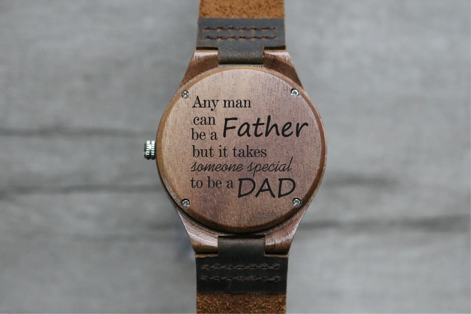 "To Be A Dad" - Wood Watch | The Burton