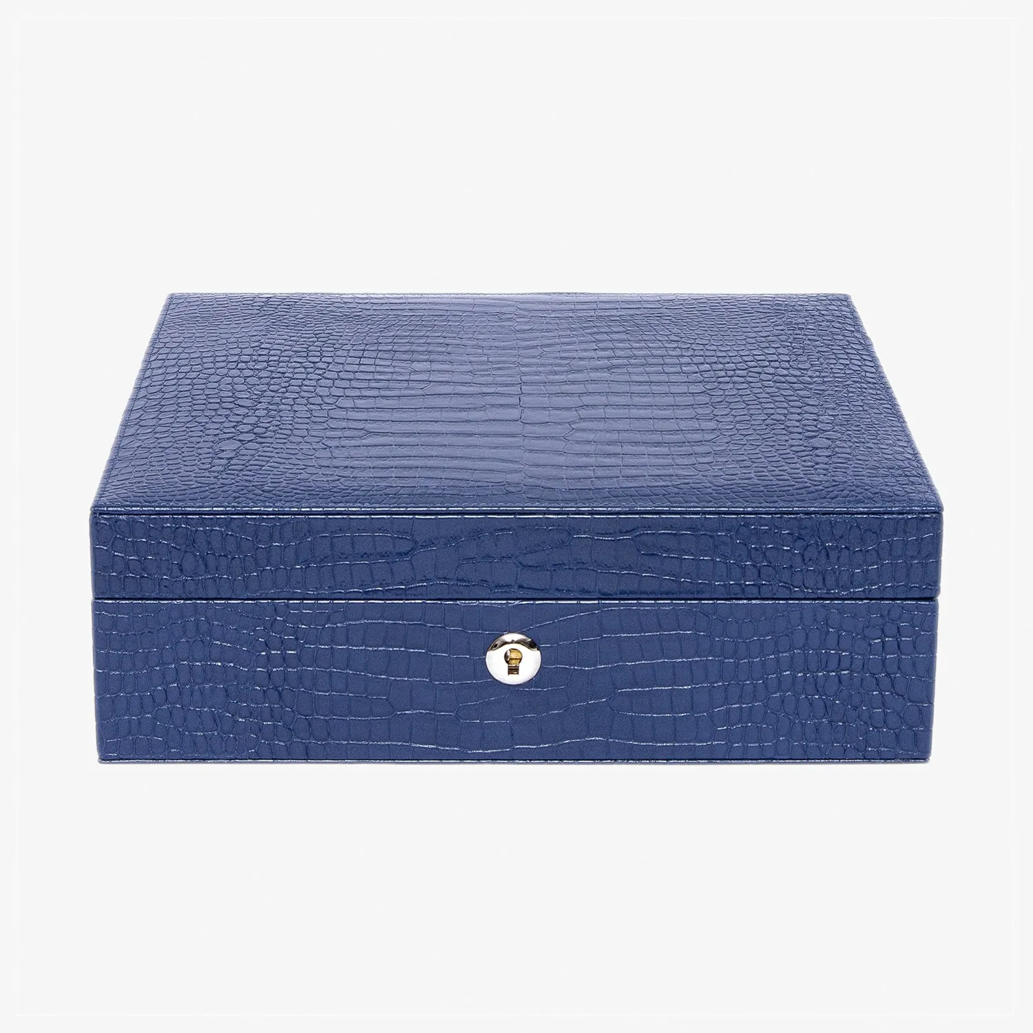 Rapport Brompton eight watch box - blue