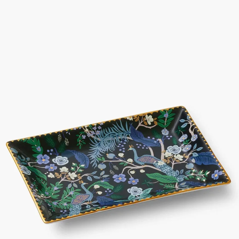 RIFLE PAPER CO. | Peacock Catchall Tray