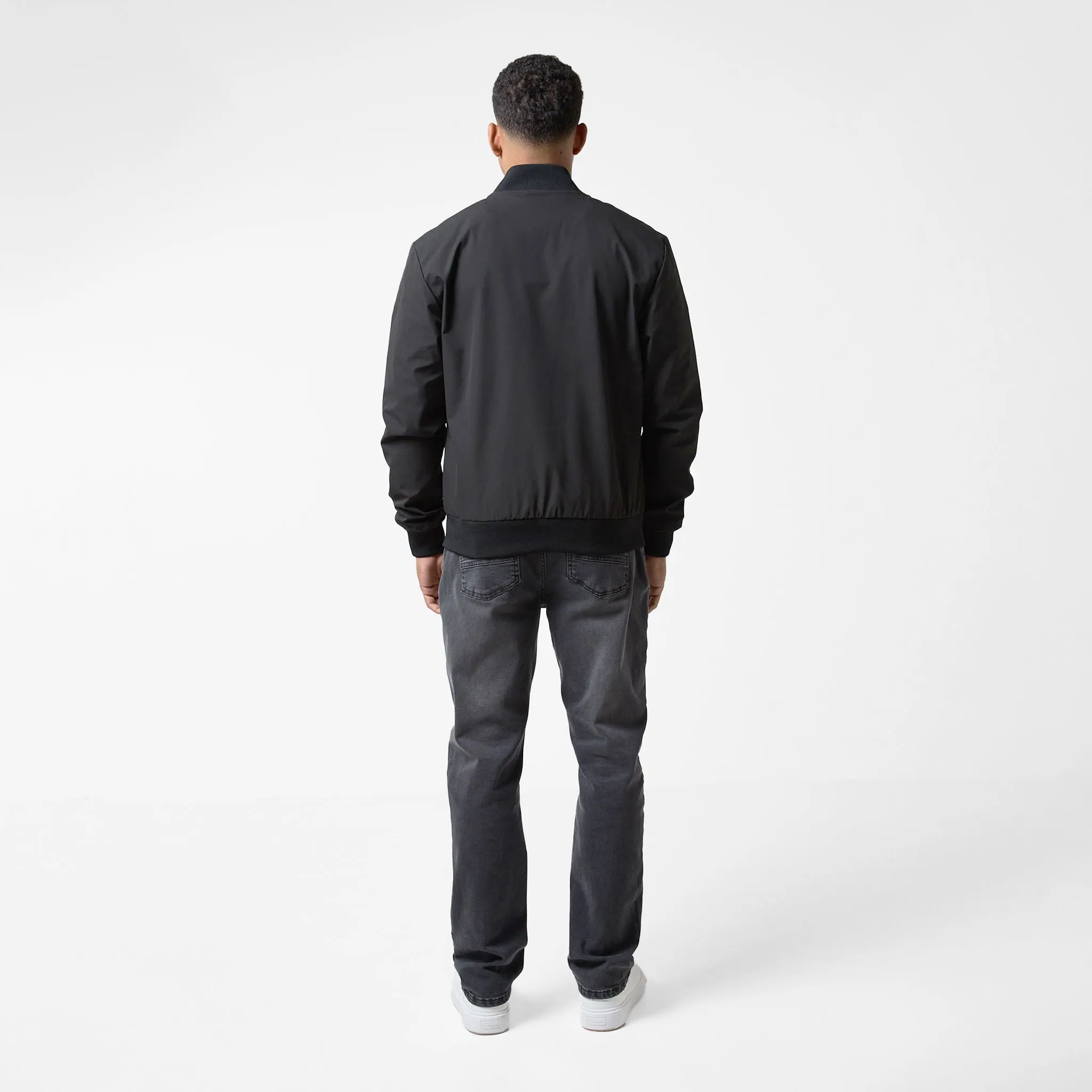 Ripstop Bomber Jacket | Black