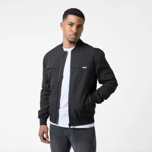 Ripstop Bomber Jacket | Black