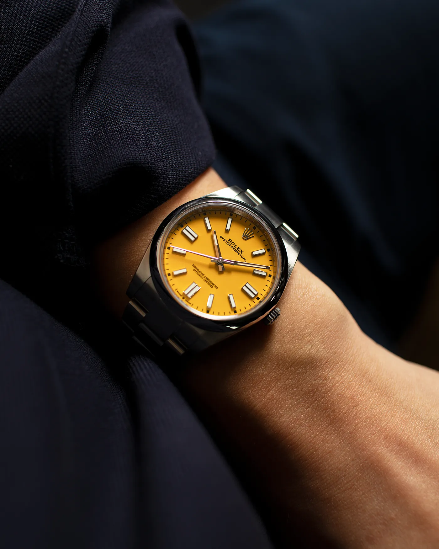 Rolex Oyster Perpetual 41 124300 Yellow