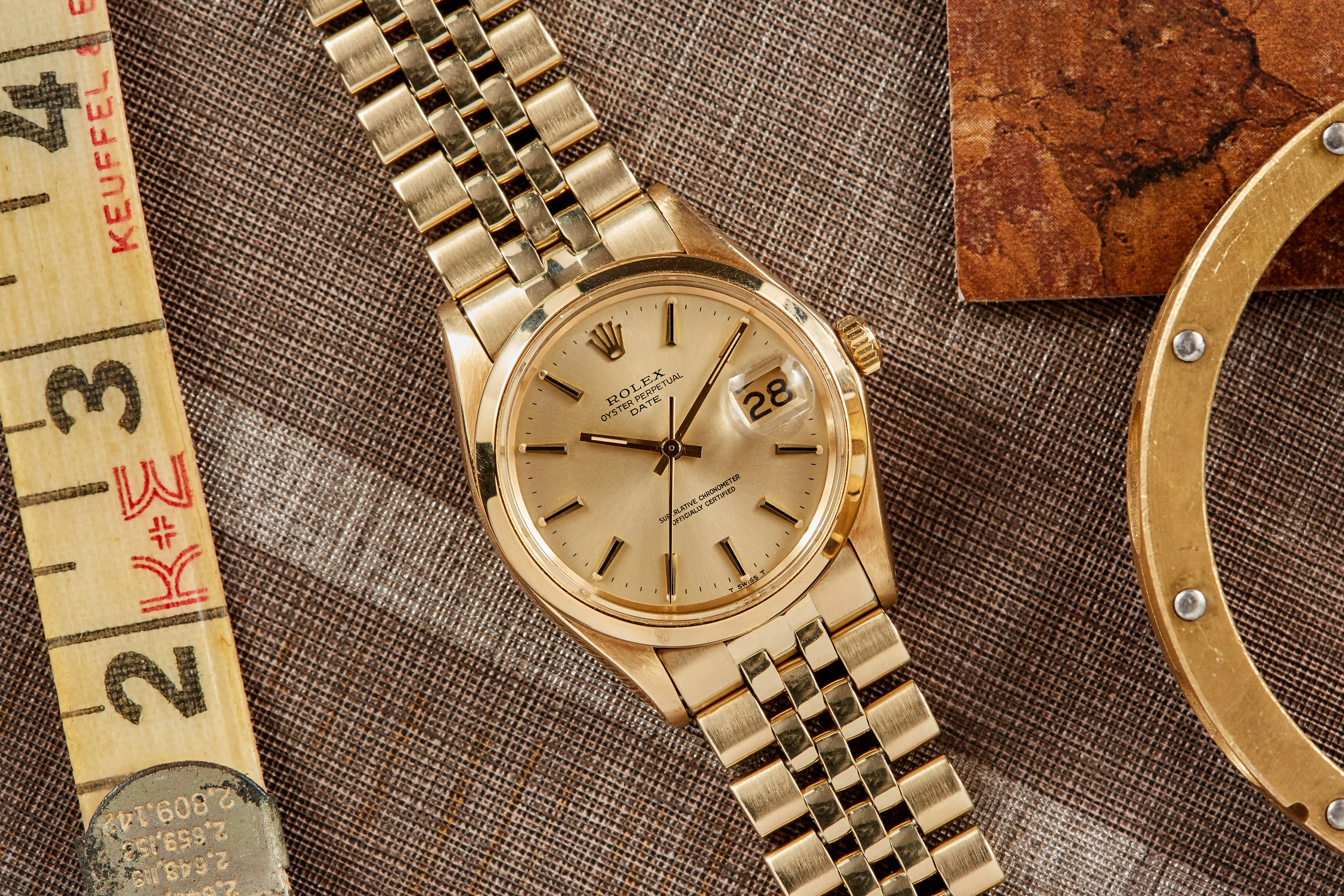 Rolex Oyster Perpetual Date 14k