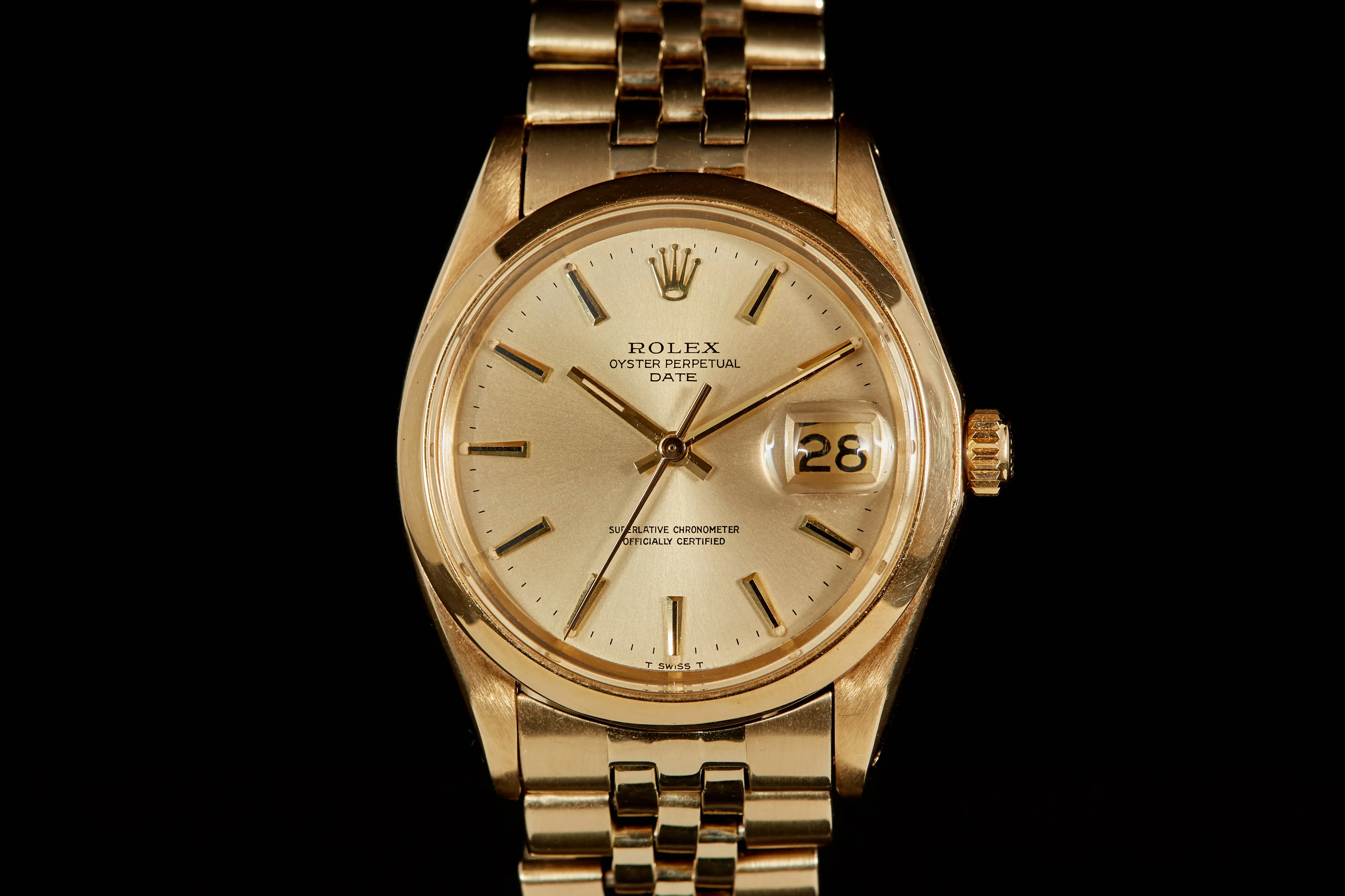 Rolex Oyster Perpetual Date 14k