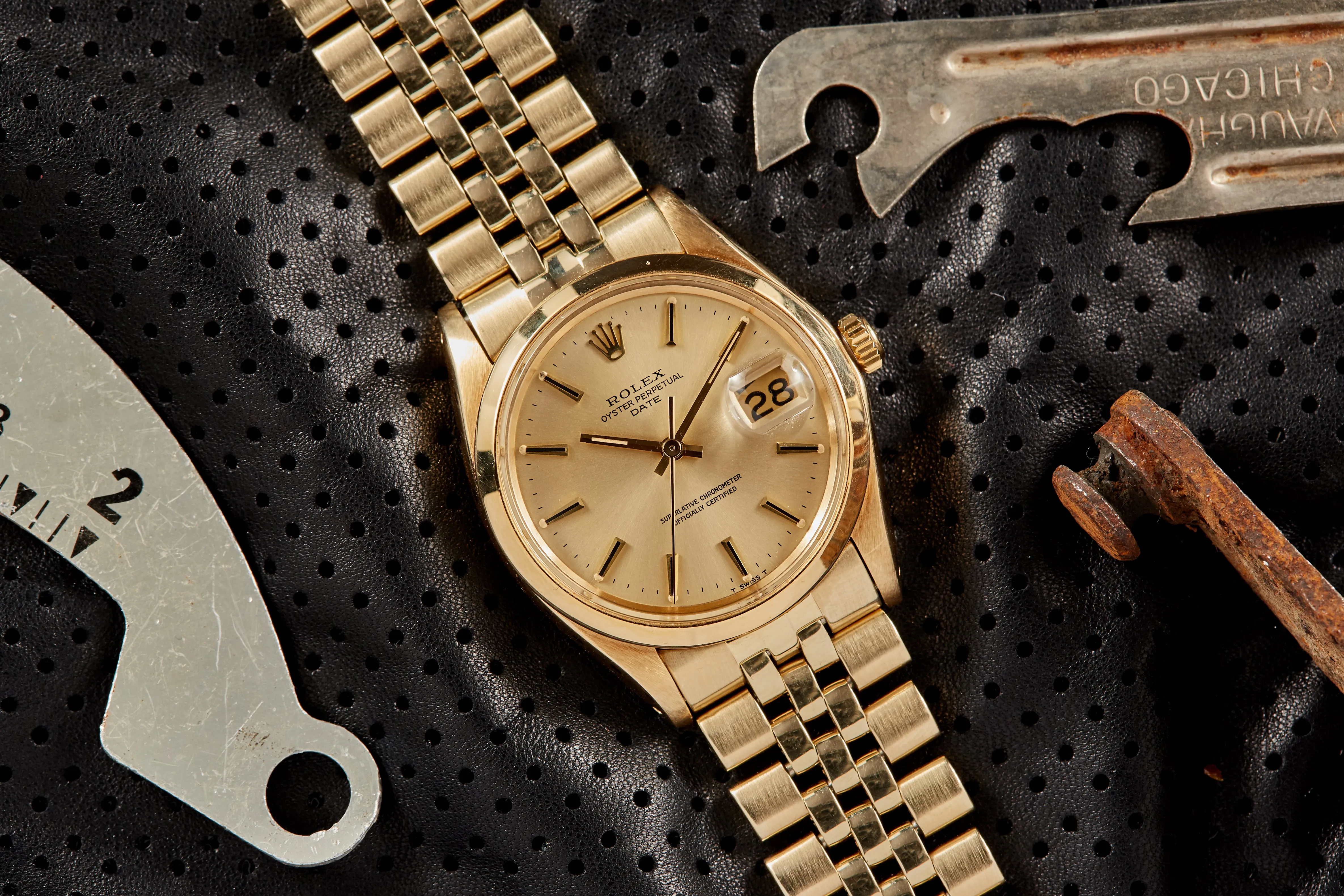 Rolex Oyster Perpetual Date 14k