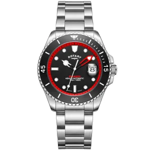 Rotary Seamatic Men's Black Watch GB05430/81