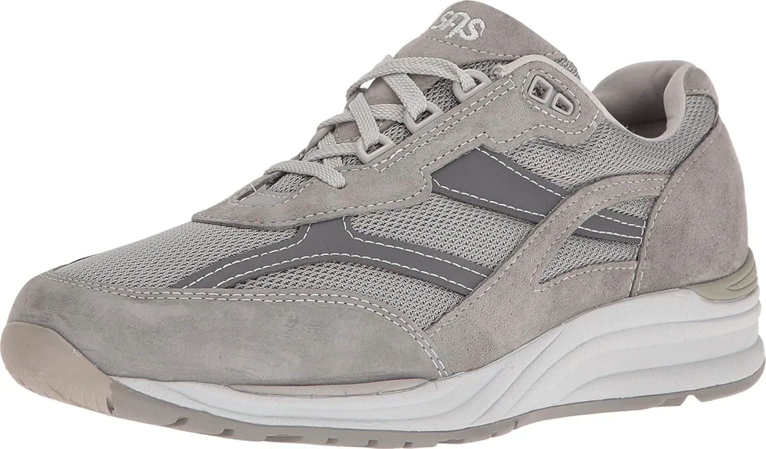 SAS Journey Mesh Comfort Walking Sneaker Gray 10 M (M) (D)