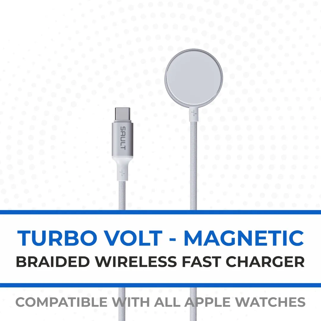 SAULT POWER CHARGING - TURBO VOLT MAGNETIC WIRELESS CHARGER