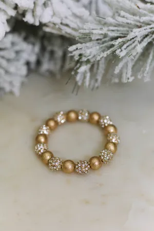 Say No More Ball Bracelet - Gold