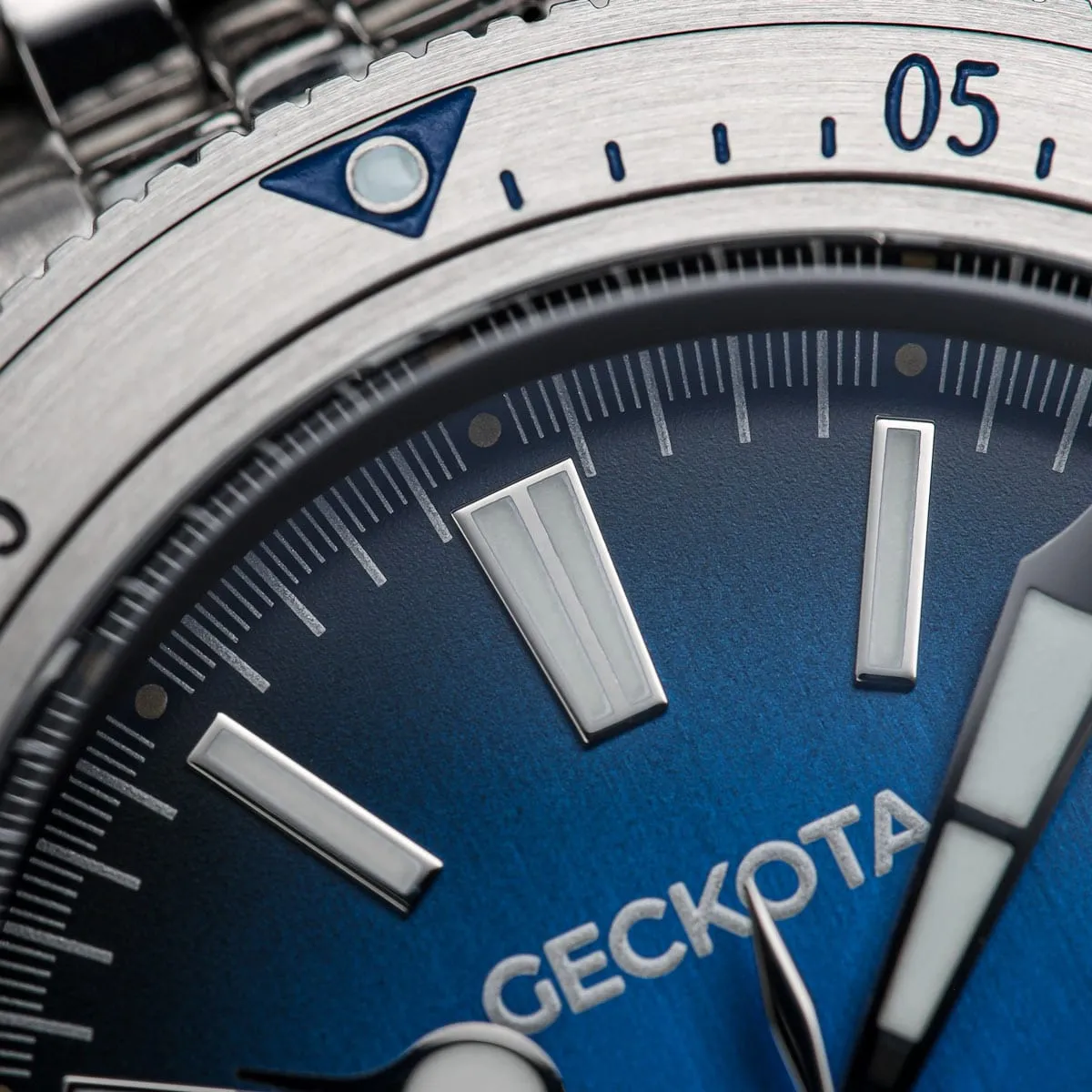 Sea Hunter Automatic Diver's Watch Steel Edition - Blue Dial - LIKE NEW