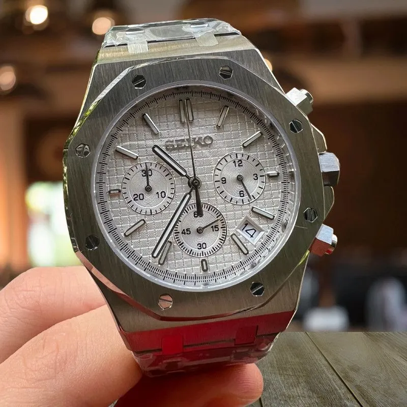 Seiko Mod - 41mm Royal Oak Chronograph (4 colors)