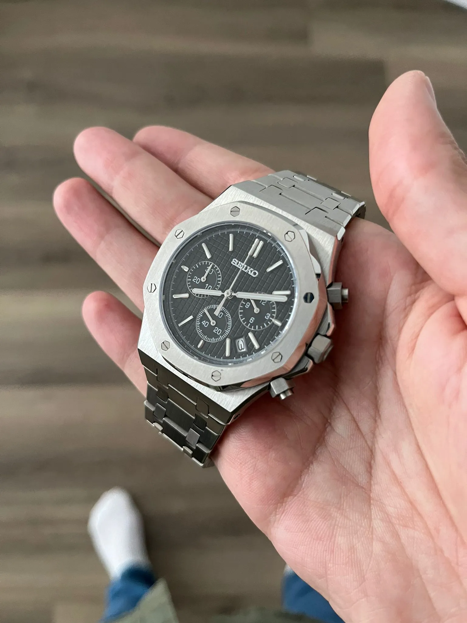 Seiko Mod - 41mm Royal Oak Chronograph (4 colors)