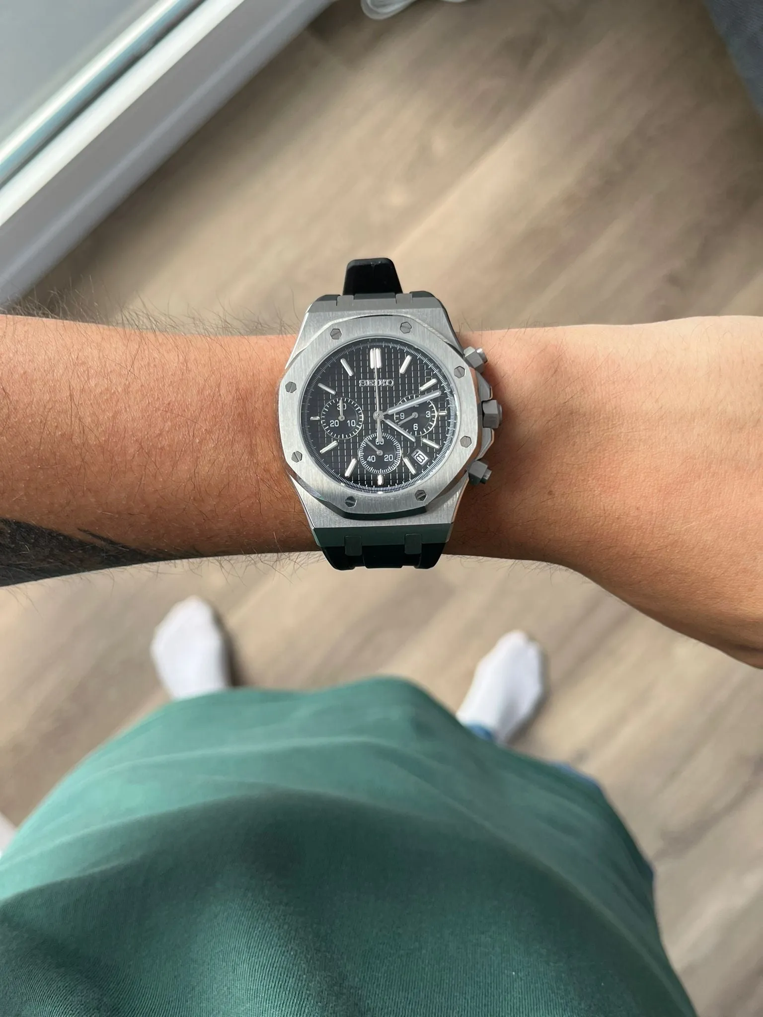 Seiko Mod - 41mm Royal Oak Chronograph (4 colors)