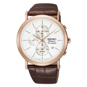 Seiko Premier Dress Men's Watch SNAF82P