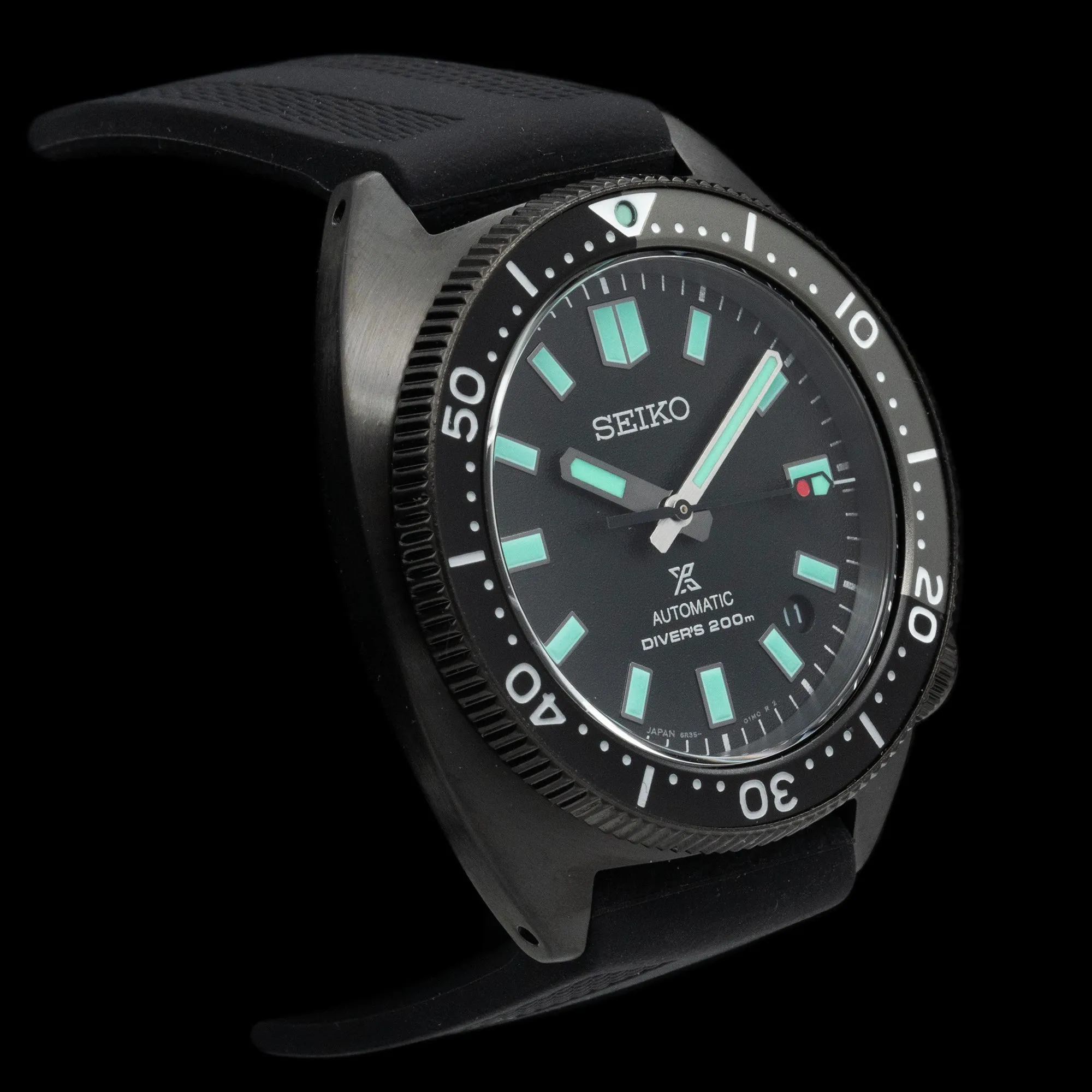 Seiko - Prospex Automatic Divers D200M 'The Black Series' Limited Edition SPB335J1