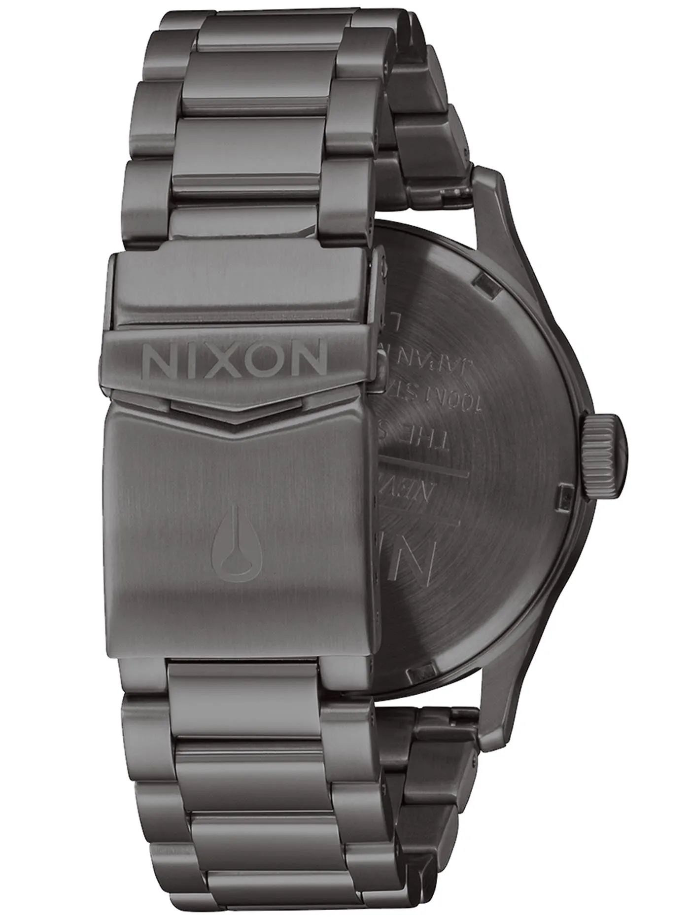 Sentry Stainless Steel All Gunmetal Watch
