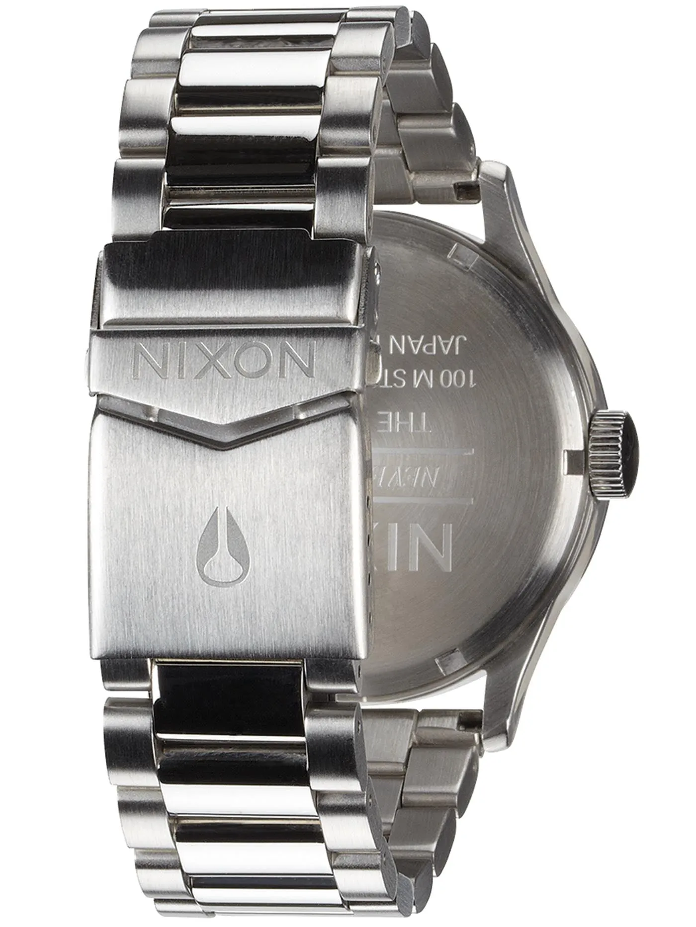 Sentry Stainless Steel Blue Sunray Watch