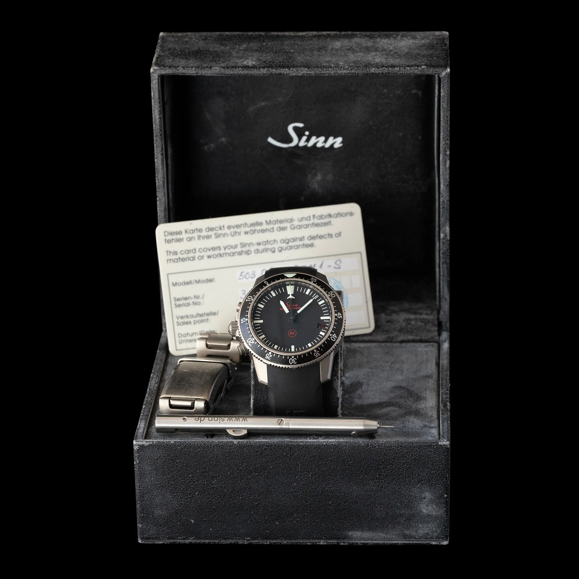 Sinn - EZM 1 'Einsatzzeitmesser' Final Run Limited Edition